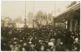 Invigning av Lycksele station 1924.