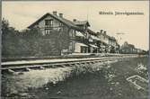 Järnvägsstationen i Mörsil.