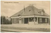 Järnvägsstationen Nyhammar.