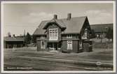 Järnvägsstationen i Nissafors.