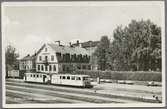 Järnvägsstationen i Oxelösund.