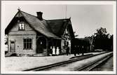 Rosendala station runt sekelskiftet.