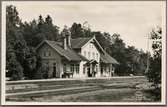 Tenhults järnvägsstation.