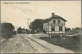 Järnvägsstationen i Uggletorp.