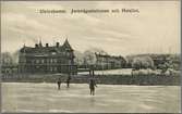 Järnvägsstationen och Hotellet i Ulricehamn.