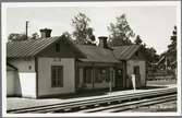 Järnvägsstationen i Ulvön.