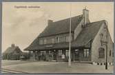 Vagnhärad järnvägsstation.