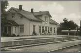 Järnvägsstationen i Wittsjö.