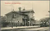 Järnvägsstationen i Önnestad.