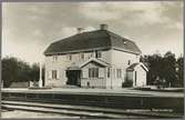 Järnvägsstationen i Österkorsberga.