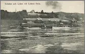 Indalsälven vid Liden och Lidens färja.
