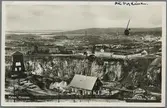 Falu gruva, Stora Stöten i förgrunden med staden i bakgrunden.