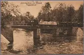 Järnvägsbron vid Östanå Pappersbruk.