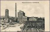 Köpmanholmens sågverk och sulfitfabrik. Forss Aktiebolags industri.