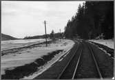 Linjen vid Båtsjön söder Forsaström. Foto år 1963.