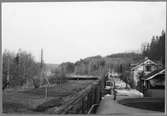 Forsaström station 1967. Godståg från Västervik.