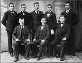 Lokpersonal i början av 1907, eldare i Västervik.