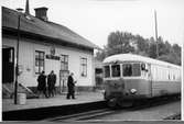 Statens Järnvägar, SJ YB05p 794, sista persontåget mellan Åtvidaberg och Norsholm, vid Skärkind station.