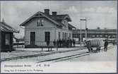 Järnvägsstationen i Bersbo.