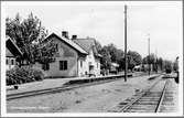 Bygget station.