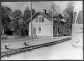 Rälsbuss på Vena station.