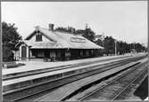 Gävle Södra Station, den första byggnaden från 1874.