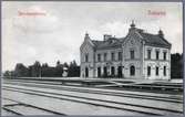 Enköping station vid sekelskiftet.