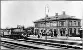 Stockholm - Västerås - Bergslagens Järnvägar, SWB lok 58.