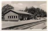 Bestorp järnvägsstation.