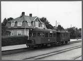 Mönsterås station. Mönsterås Järnväg, MÅJ motorvagn 10.