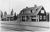 Skoghult station, föreningspunkt med Ruda - Älghults Järnväg, RÄJ.