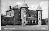 Värnamo station från gatusidan.