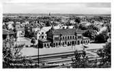 Värnamo station och bangård.