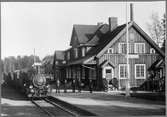 Nykroppa Järnvägsstation.
Statens Järnvägar, SJ K 699.