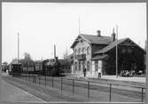 Statens Järnvägar, SJ E 1194. Vid Kattarps station.