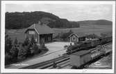 Vy över Lillhagen järnvägsstation.