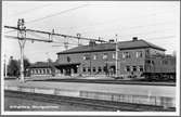 Järnvägsstationen i Grängesberg.