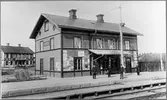 Krokom Järnvägsstation.