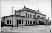 Lunds station från gatusidan.