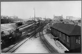 Malmö bangård på 1920-talet.