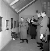 Kungen på I3 besök.
December 1956.