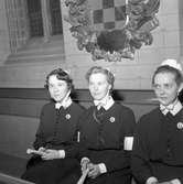 Sjuksköterskeinvigning.
December 1956.