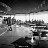 Nya vattentornet på norr.
Januari 1957.