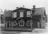 Arkösunds järnvägsstation.