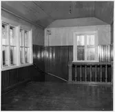 Stationen anlades 1859. 
Nytt stationshus, envånings i trä, uppfördes 1946-47 ca 100 m väster om den smalspåriga banans stationshus.