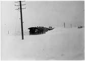 Historien berättar om en snöstorm 1929 i södra Sverige som var mycket svår.