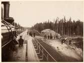 Gide älv i närheten av Björna station. Björna station invigdes 1891.