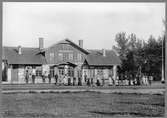 Bodafors före detta Sandsjö station i början av 1900-talet. Stationen bytte namn  till Bodafors 1922.