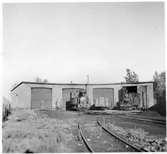 Lokstallet vid Borgholm år 1947.