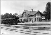 Borlänge station omkring 1903.